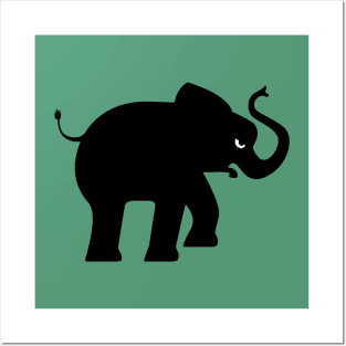 Angry Animals - Elephant Posters and Art